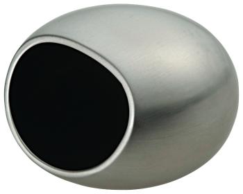 Ashtray stainless steel in silver plated - Ercuis